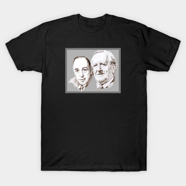 Lewis and Tolkien T-Shirt by Grant Hudson